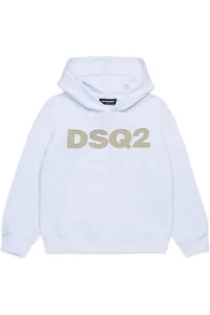 Dsquared2 Hoodie med logotyp