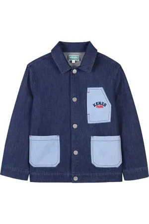 Kenzo Jeansjacka med broderad logotyp
