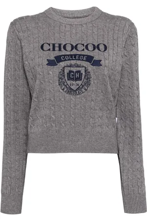 Chocoolate Tröja med broderad logotyp