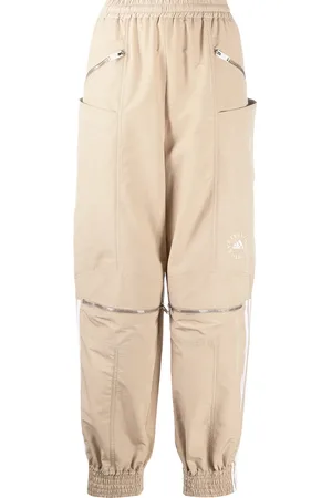 Stella McCartney Trackpants med logotyprand och dragkedja