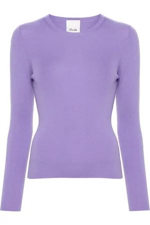 Allude Tröja med rundad hals