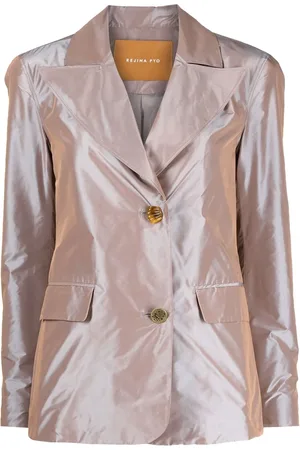 REJINA PYO Enkelknäppt blazer