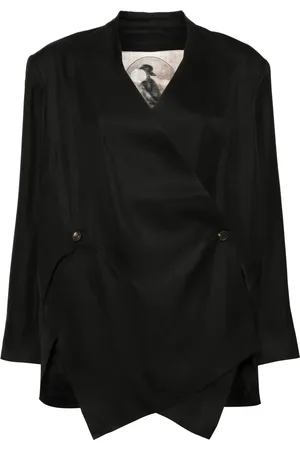 ZIGGY CHEN Asymmetrisk långärmad blazer