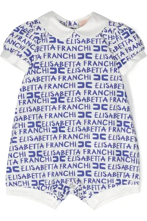 Elisabetta Franchi Sparkdräkt med logotyp