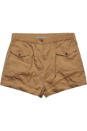 Prada Antiqued poplinshorts