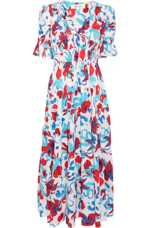 Diane von Furstenberg Avery midiklänning