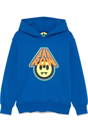 BARROW Smile hoodie med tryck