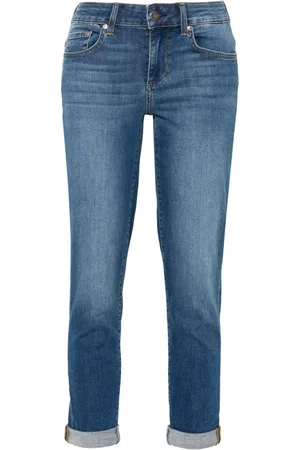 Liu Jo Croppade jeans med strass