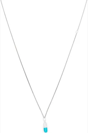 TRUE ROCKS Halsband med pillerformat hänge