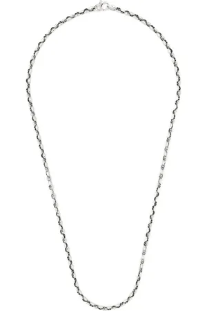 STEPHEN WEBSTER Classic Link halsband i sterlingsilver