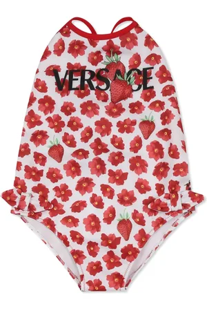 VERSACE Blommig baddräkt