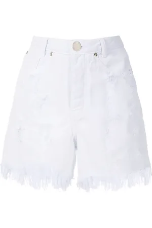 Olympiah Jeansshorts med slitning