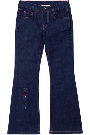Marni Jeans med logotypmärke