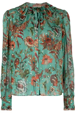 ULLA JOHNSON Blommig blus