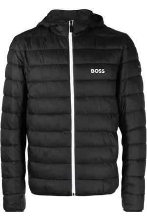 HUGO BOSS Puffjacka med logotyp