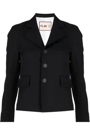 Plan C Enkelknäppt blazer