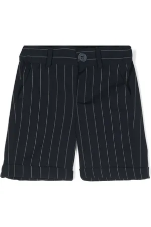 FAY Kritstrecksrandiga shorts