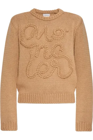 Moncler Tröja med broderad logotyp