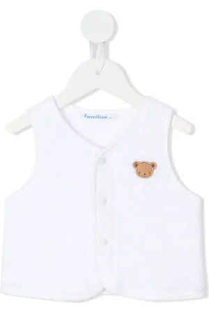 Familiar Teddy väst med brodyr