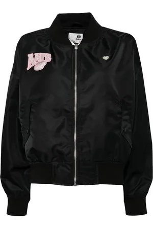 A Bathing Ape Bomberjacka med logotyp