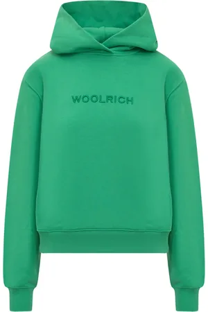 Woolrich Hoodie med broderad logotyp