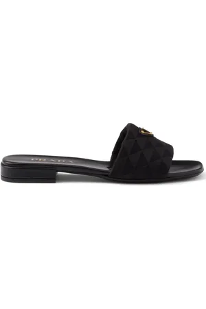 Prada FU broderade tofflor