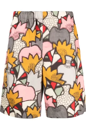 Kenzo Camo shorts med grafiskt tryck