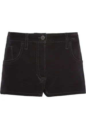 Prada Jeansshorts med logotyp