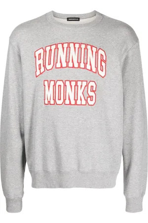 UNDERCOVER Running Monks sweatshirt med logotyp