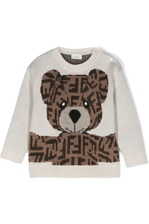 Fendi Teddy Bear sparkdräkt med monogram