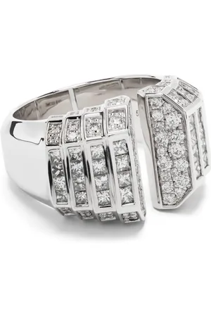Statement Meaningful Beaties #4 cocktailring i sterling silver och diamant