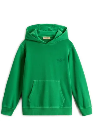 Woolrich Hoodie med logotyp