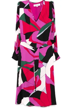 Diane von Furstenberg Abel midiklänning