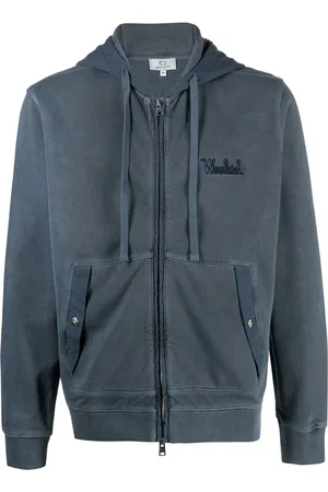 Woolrich Hoodie med broderad logotyp