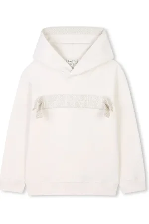 Lanvin Hoodie med logotyp
