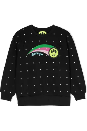 BARROW Strassprydd sweatshirt med logotyp
