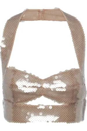 Prada Paljettprydd topp
