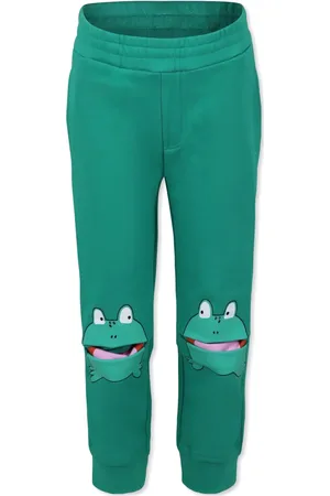 Stella McCartney Mjukisbyxor med grodtryck