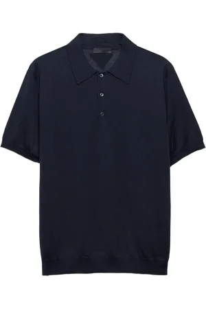 Prada Stickad pikétröja