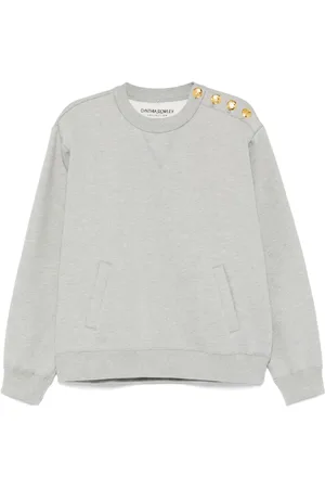 Cynthia Rowley Sweatshirt med knäppning vid axeln