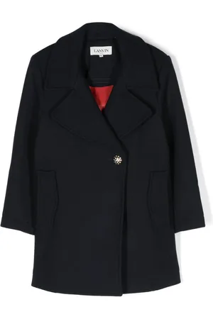 Lanvin Vadderad ytterjacka med logotyp