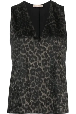 BLANCA Leopardmönstrat linne