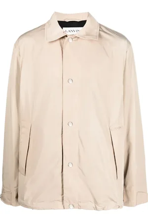 Lanvin Skjortjacka med broderad logotyp
