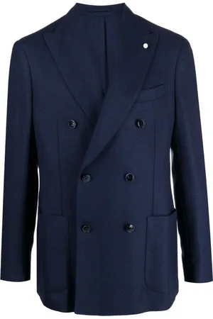 LUIGI BIANCHI MANTOVA Dubbelknäppt blazer