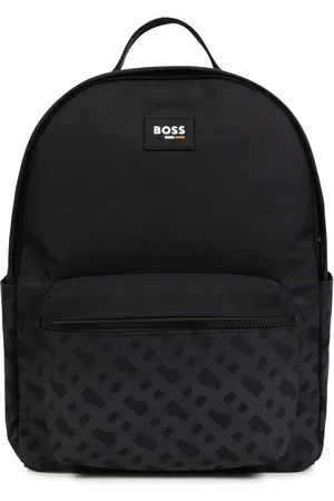HUGO BOSS Double B ryggsäck med monogram