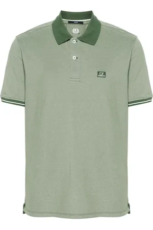 C.P. Company Pikétröja med logotypmärke