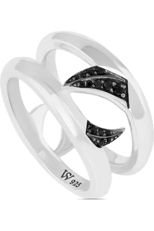 STEPHEN WEBSTER Double Thorn ring med safir