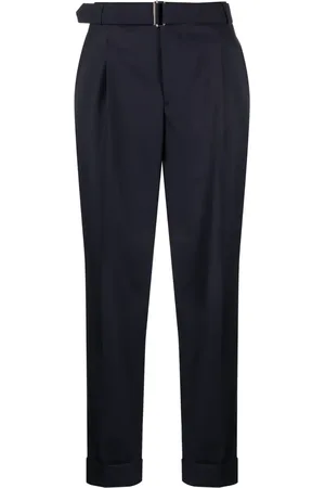 OFFICINE GENERALE Slacks med bälte