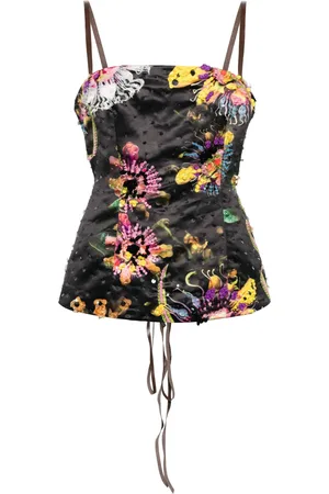 Cynthia Rowley Utsmyckad topp