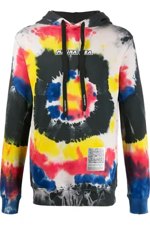 MAUNA KEA Batikfärgad sweatshirt med huva